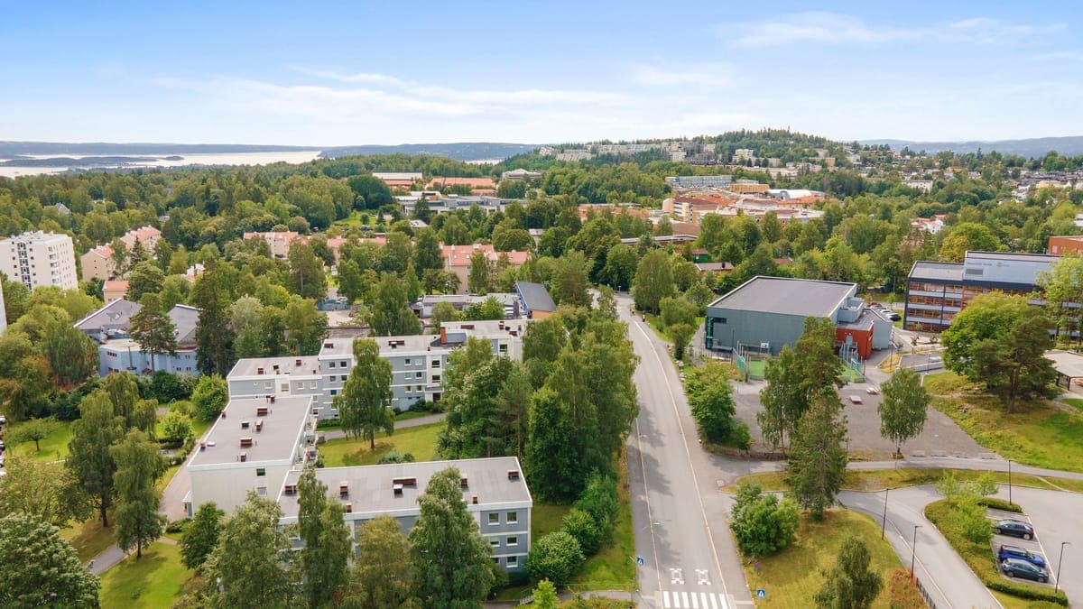 God utsikt, nær marka og kort vei til byen. På Hovseter får du det beste av begge verdener.
